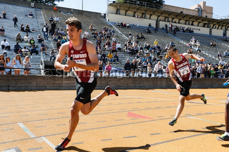 2014BigMeet-018.JPG - Apr 12, 2014; Berkeley, CA, USA; The 120th Stanford vs California Big Meet