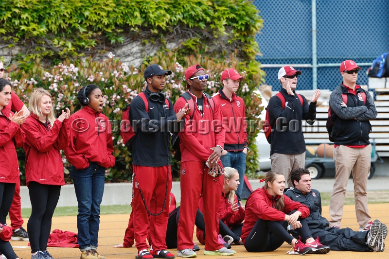 2014BigMeet-040.JPG - Apr 12, 2014; Berkeley, CA, USA; The 120th Stanford vs California Big Meet