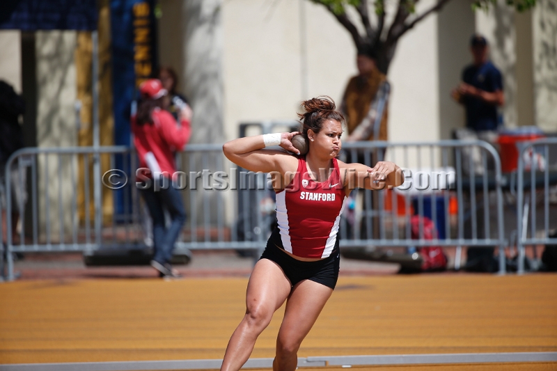 2014BigMeet-092.JPG - Apr 12, 2014; Berkeley, CA, USA; The 120th Stanford vs California Big Meet