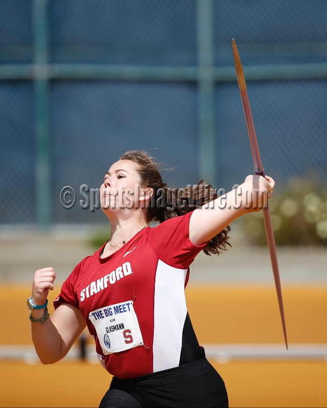 2014BigMeet-098.JPG - Apr 12, 2014; Berkeley, CA, USA; The 120th Stanford vs California Big Meet