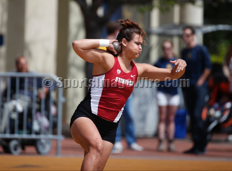 2014BigMeet-100.JPG - Apr 12, 2014; Berkeley, CA, USA; The 120th Stanford vs California Big Meet