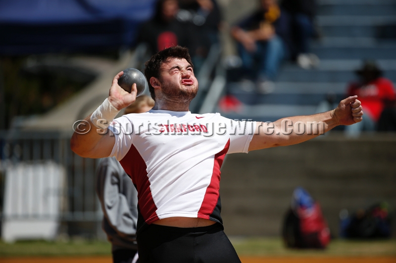2014BigMeet-131.JPG - Apr 12, 2014; Berkeley, CA, USA; The 120th Stanford vs California Big Meet