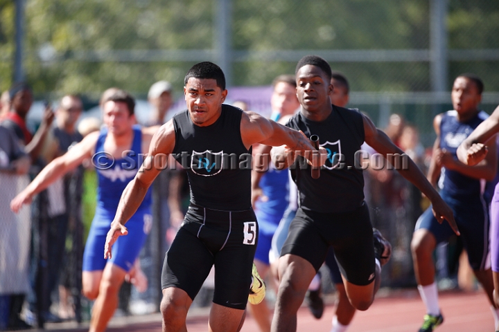 2014NCSTriValley-021.JPG - 2014 North Coast Section Tri-Valley Championships, May 24, Amador Valley High School.