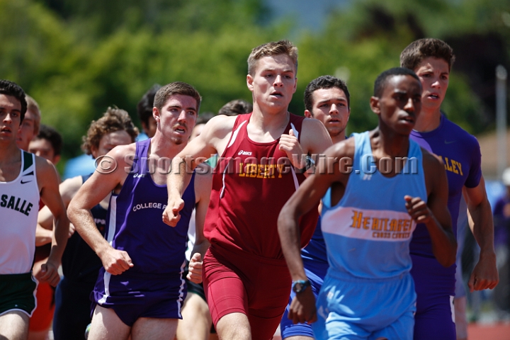 2014NCSTriValley-146.JPG - 2014 North Coast Section Tri-Valley Championships, May 24, Amador Valley High School.