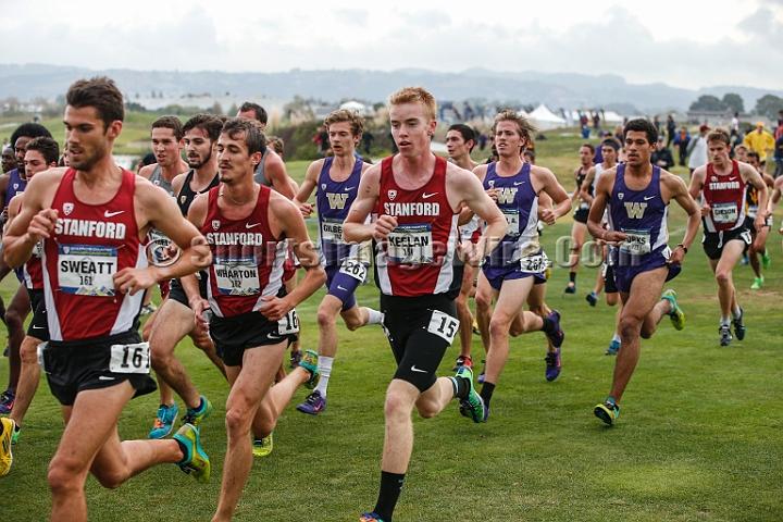 2014Pac-12XC-095.JPG - 2014 Pac-12 Cross Country Championships October 31, 2014, hosted by Cal at Metropolitan Golf Links, Oakland, CA.