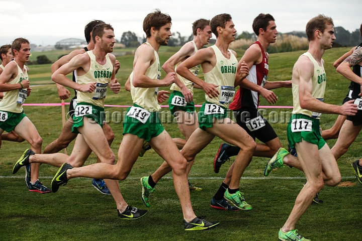 2014Pac-12XC-105.JPG - 2014 Pac-12 Cross Country Championships October 31, 2014, hosted by Cal at Metropolitan Golf Links, Oakland, CA.