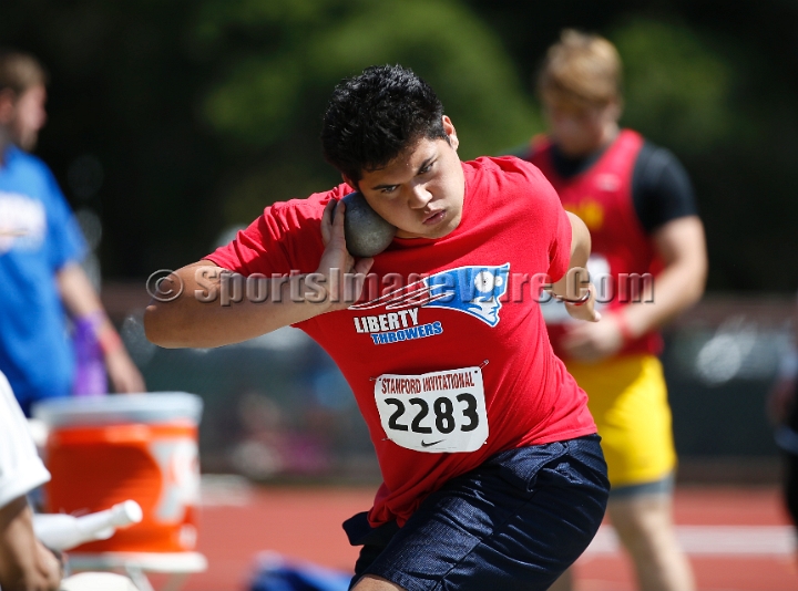 2014SIHSsat-074.JPG - Apr 4-5, 2014; Stanford, CA, USA; the Stanford Track and Field Invitational.