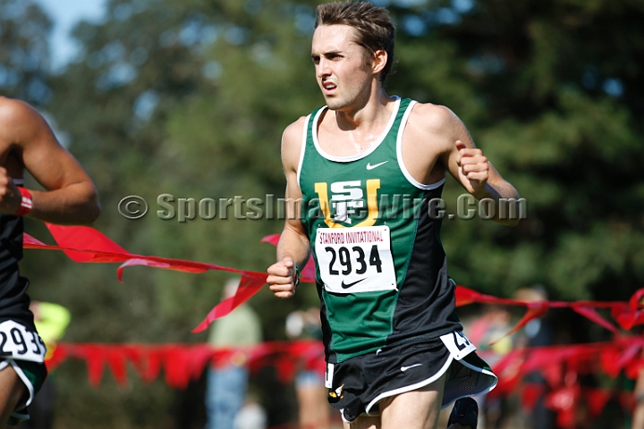 2014StanfordCollMen-137.JPG - College race at the 2014 Stanford Cross Country Invitational, September 27, Stanford Golf Course, Stanford, California.