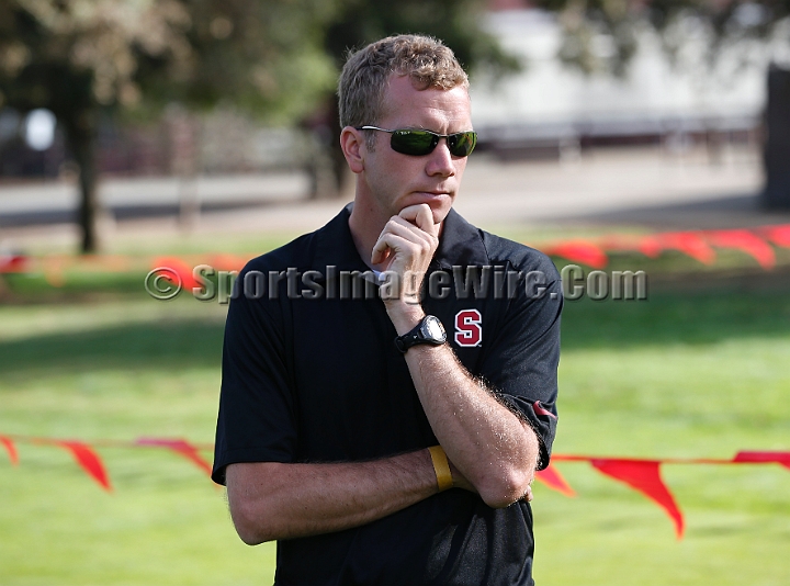 2014StanfordCollMen-25.JPG - College race at the 2014 Stanford Cross Country Invitational, September 27, Stanford Golf Course, Stanford, California.