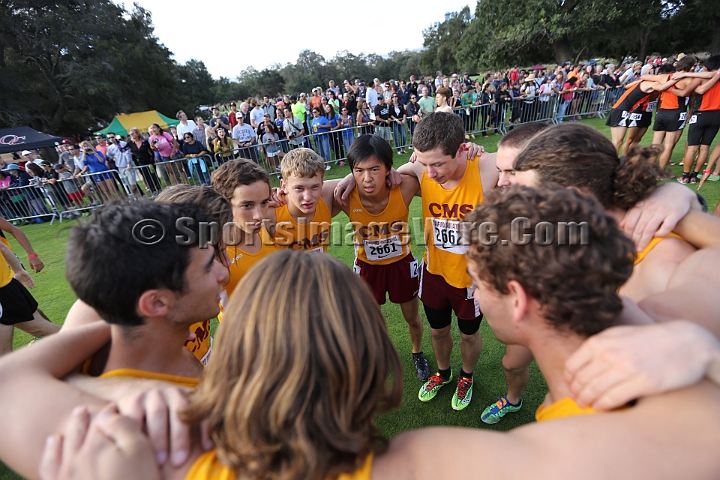 2014StanfordCollMen-285.JPG - College race at the 2014 Stanford Cross Country Invitational, September 27, Stanford Golf Course, Stanford, California.