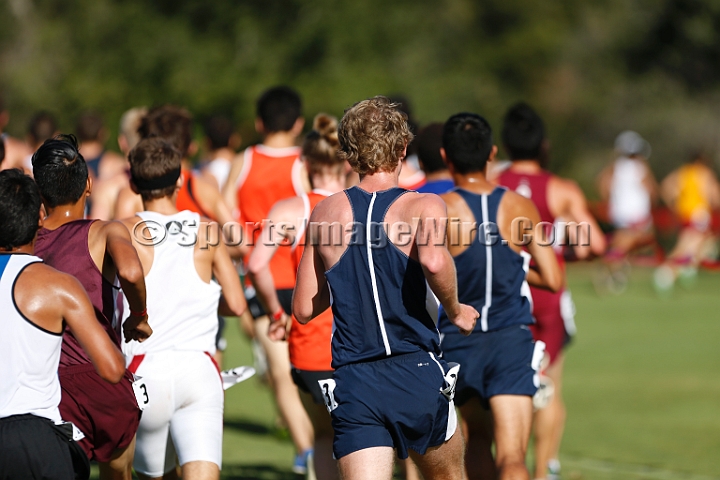 2014StanfordCollMen-66.JPG - College race at the 2014 Stanford Cross Country Invitational, September 27, Stanford Golf Course, Stanford, California.