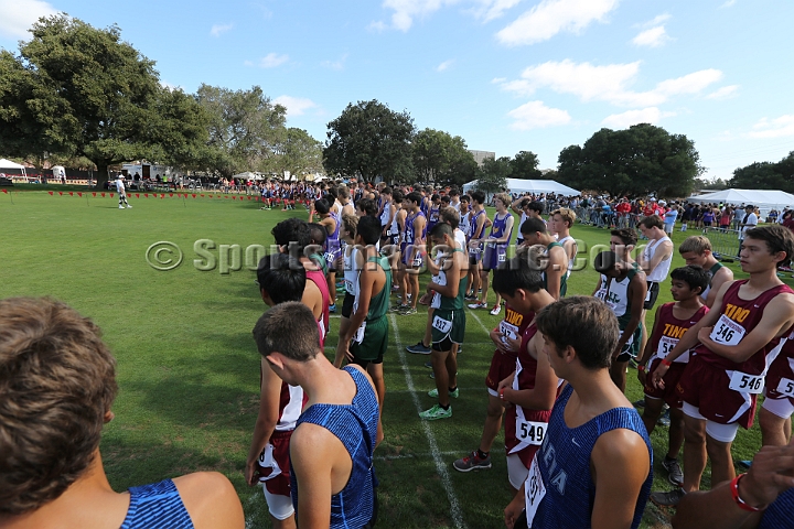 2014StanfordD1Boys-95.JPG - D1 boys race at the Stanford Invitational, September 27, Stanford Golf Course, Stanford, California.