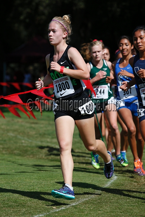 2014StanfordD1Girls-170.JPG - D1 girls race at the Stanford Invitational, September 27, Stanford Golf Course, Stanford, California.