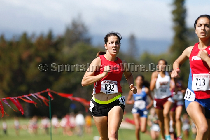 2014StanfordD1Girls-275.JPG - D1 girls race at the Stanford Invitational, September 27, Stanford Golf Course, Stanford, California.