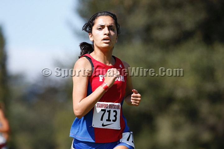 2014StanfordD1Girls-279.JPG - D1 girls race at the Stanford Invitational, September 27, Stanford Golf Course, Stanford, California.