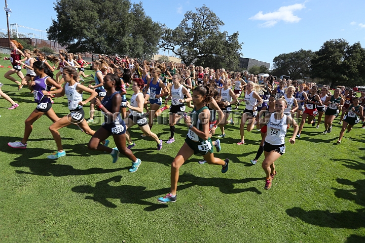 2014StanfordD1Girls-308.JPG - D1 girls race at the Stanford Invitational, September 27, Stanford Golf Course, Stanford, California.