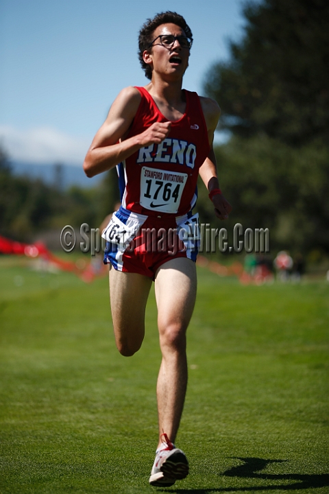 2014StanfordD2Boys-163.JPG - D2 boys race at the Stanford Invitational, September 27, Stanford Golf Course, Stanford, California.
