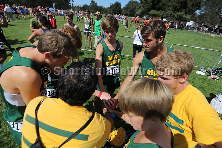 2014StanfordD2Boys-192.JPG - D2 boys race at the Stanford Invitational, September 27, Stanford Golf Course, Stanford, California.