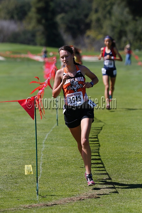 2014StanfordD2Girls-047.JPG - D2 girls race at the Stanford Invitational, September 27, Stanford Golf Course, Stanford, California.