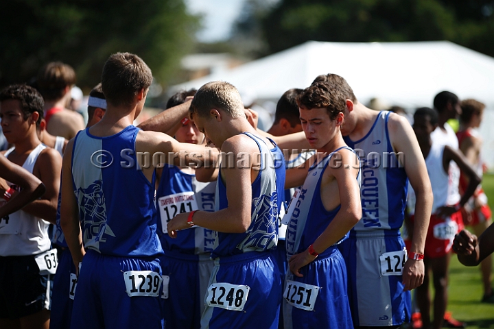 2014StanfordSeededBoys-300.JPG - Seeded boys race at the Stanford Invitational, September 27, Stanford Golf Course, Stanford, California.