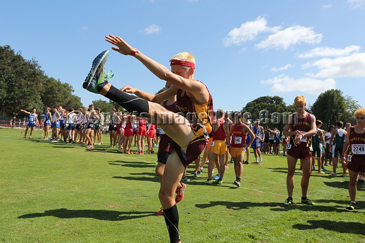 2014StanfordSeededBoys-583.JPG - Seeded boys race at the Stanford Invitational, September 27, Stanford Golf Course, Stanford, California.