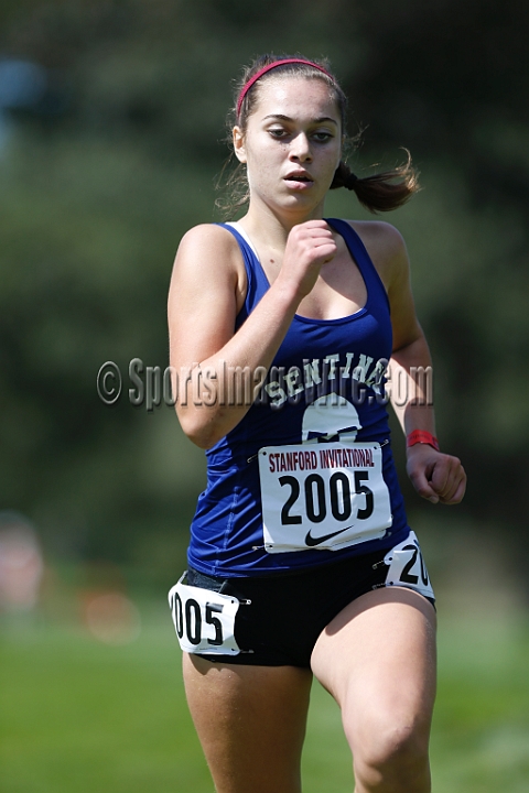 2014StanfordSeededGirls-156.JPG - Seeded girls race at the Stanford Invitational, September 27, Stanford Golf Course, Stanford, California.