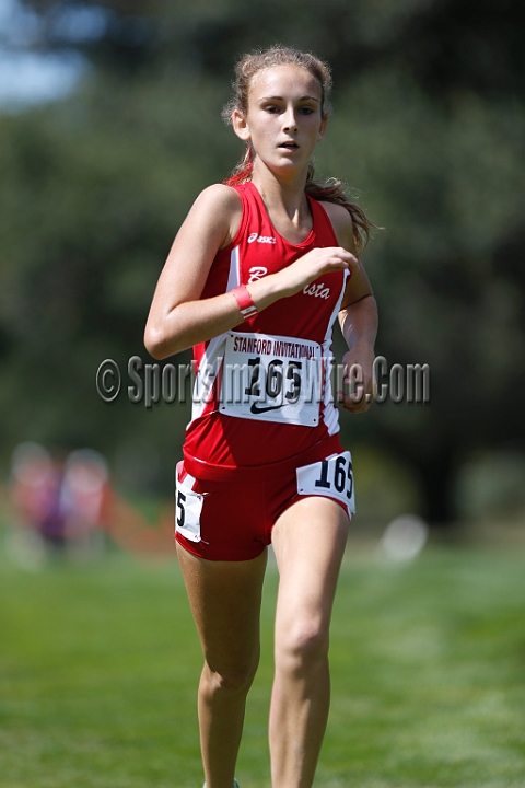 2014StanfordSeededGirls-207.JPG - Seeded girls race at the Stanford Invitational, September 27, Stanford Golf Course, Stanford, California.