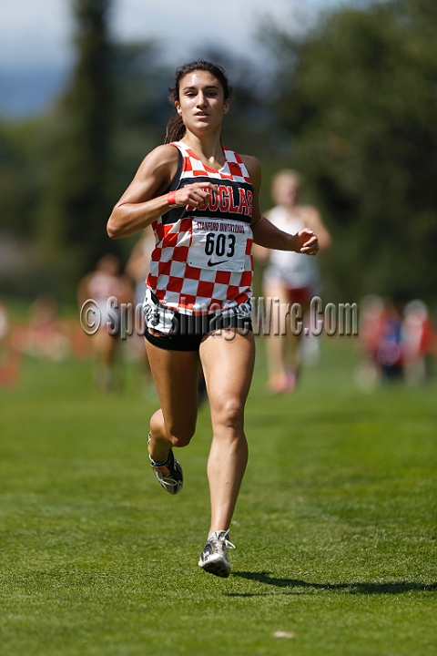 2014StanfordSeededGirls-209.JPG - Seeded girls race at the Stanford Invitational, September 27, Stanford Golf Course, Stanford, California.