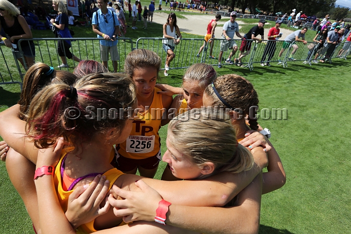 2014StanfordSeededGirls-254.JPG - Seeded girls race at the Stanford Invitational, September 27, Stanford Golf Course, Stanford, California.