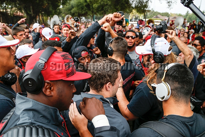 2014StanfordUSC-002.JPG - Sept. 6, 2014; Stanford, CA, USA; Stanford Cardinal  against the USC Trojans at  Stanford Stadium. USC defeated Stanford 13-10. 