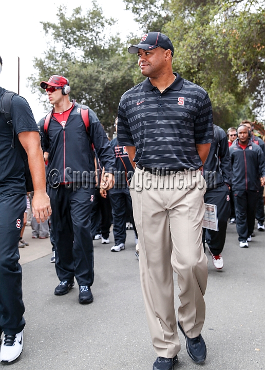 2014StanfordUSC-003.JPG - Sept. 6, 2014; Stanford, CA, USA; Stanford Cardinal  against the USC Trojans at  Stanford Stadium. USC defeated Stanford 13-10. 