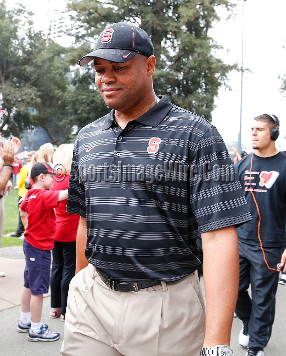 2014StanfordUSC-004.JPG - Sept. 6, 2014; Stanford, CA, USA; Stanford Cardinal  against the USC Trojans at  Stanford Stadium. USC defeated Stanford 13-10. 