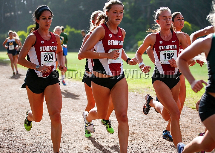2014USFXC-041.JPG - August 30, 2014; San Francisco, CA, USA; The University of San Francisco cross country invitational at Golden Gate Park.