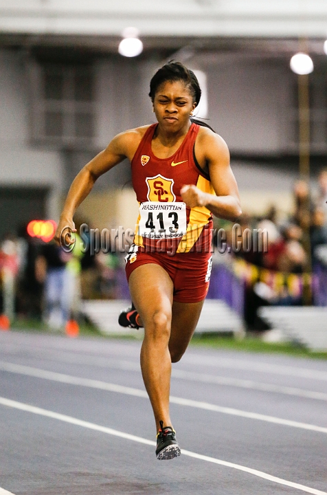 2014UWIndoorPreview-009.JPG - Jan 18, 2014; Seattle, WA, USA; in the UW Indoor preview meet at the Dempsey Indoor Track.