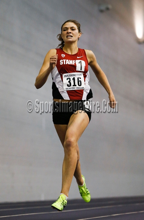 2014UWIndoorPreview-026.JPG - Jan 18, 2014; Seattle, WA, USA; in the UW Indoor preview meet at the Dempsey Indoor Track.