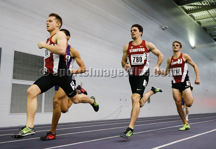 2014UWIndoorPreview-030.JPG - Jan 18, 2014; Seattle, WA, USA; in the UW Indoor preview meet at the Dempsey Indoor Track.