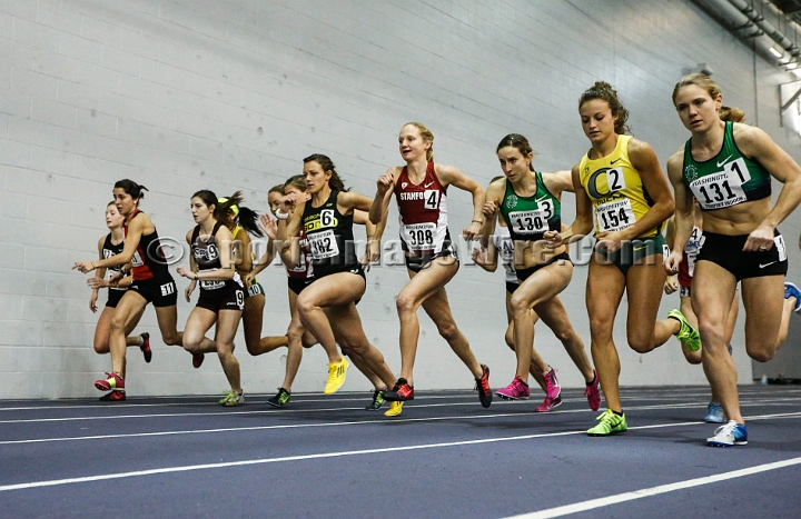 2014UWIndoorPreview-033.JPG - Jan 18, 2014; Seattle, WA, USA; in the UW Indoor preview meet at the Dempsey Indoor Track.