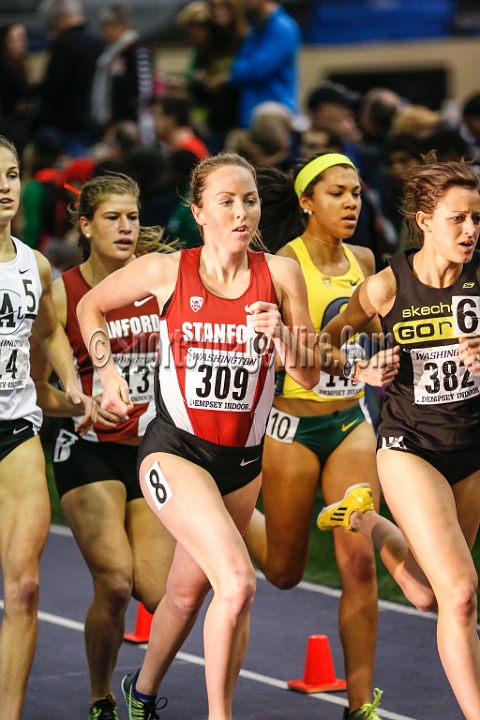 2014UWIndoorPreview-040.JPG - Jan 18, 2014; Seattle, WA, USA; in the UW Indoor preview meet at the Dempsey Indoor Track.