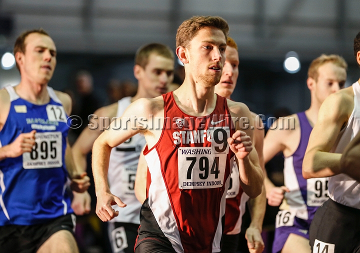 2014UWIndoorPreview-046.JPG - Jan 18, 2014; Seattle, WA, USA; in the UW Indoor preview meet at the Dempsey Indoor Track.