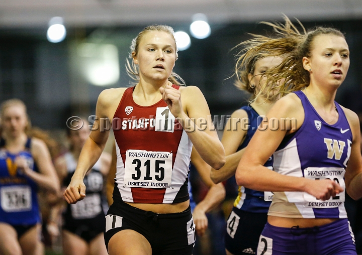 2014UWIndoorPreview-070.JPG - Jan 18, 2014; Seattle, WA, USA; in the UW Indoor preview meet at the Dempsey Indoor Track.