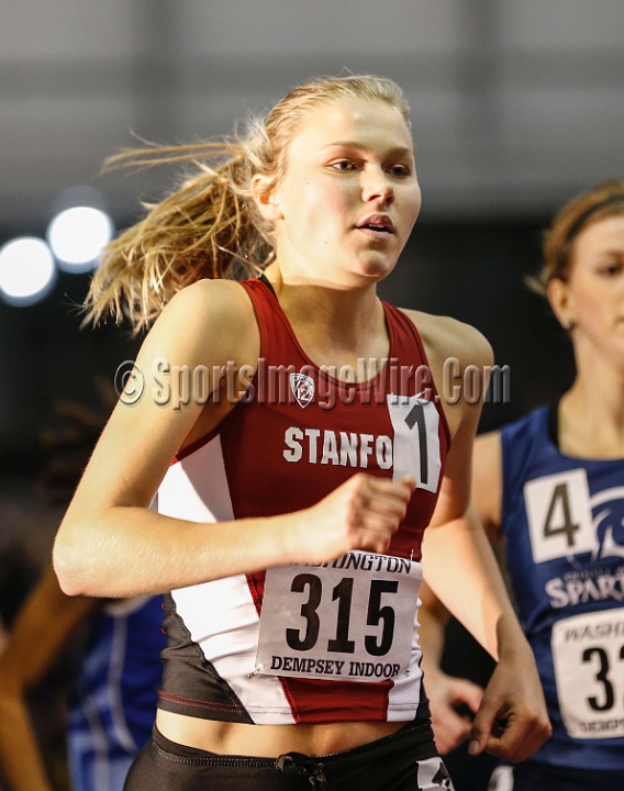 2014UWIndoorPreview-071.JPG - Jan 18, 2014; Seattle, WA, USA; in the UW Indoor preview meet at the Dempsey Indoor Track.