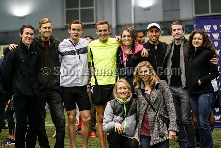 2014UWIndoorPreview-088.JPG - Jan 18, 2014; Seattle, WA, USA; in the UW Indoor preview meet at the Dempsey Indoor Track.