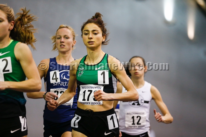 2014UWIndoorPreview-117.JPG - Jan 18, 2014; Seattle, WA, USA; in the UW Indoor preview meet at the Dempsey Indoor Track.