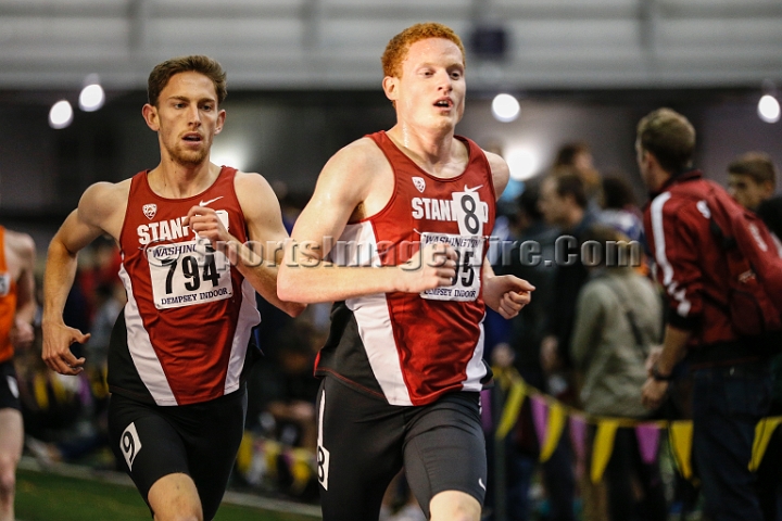 2014UWIndoorPreview-131.JPG - Jan 18, 2014; Seattle, WA, USA; in the UW Indoor preview meet at the Dempsey Indoor Track.