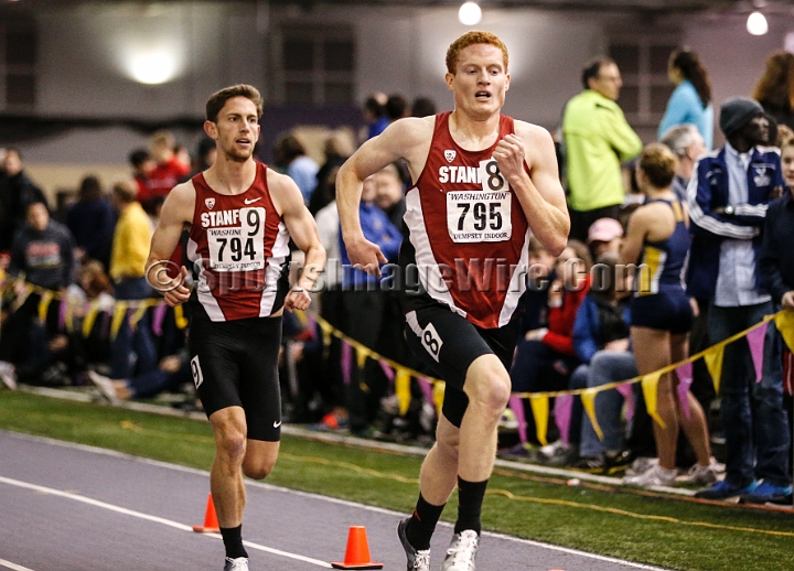 2014UWIndoorPreview-132.JPG - Jan 18, 2014; Seattle, WA, USA; in the UW Indoor preview meet at the Dempsey Indoor Track.