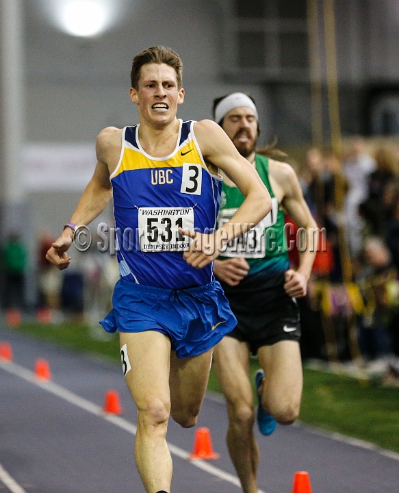 2014UWIndoorPreview-134.JPG - Jan 18, 2014; Seattle, WA, USA; in the UW Indoor preview meet at the Dempsey Indoor Track.