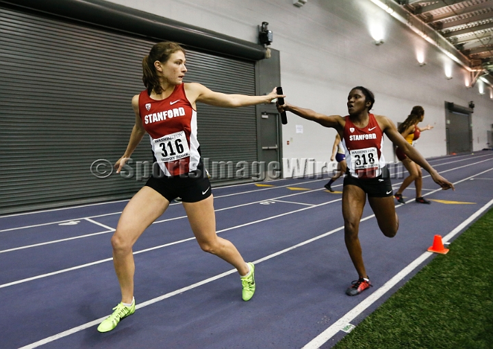 2014UWIndoorPreview-137.JPG - Jan 18, 2014; Seattle, WA, USA; in the UW Indoor preview meet at the Dempsey Indoor Track.