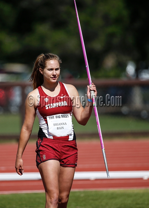 2015BigMeet016.JPG - Apr 11, 2015; Stanford, CA, USA; The 121st Stanford vs California Big Meet