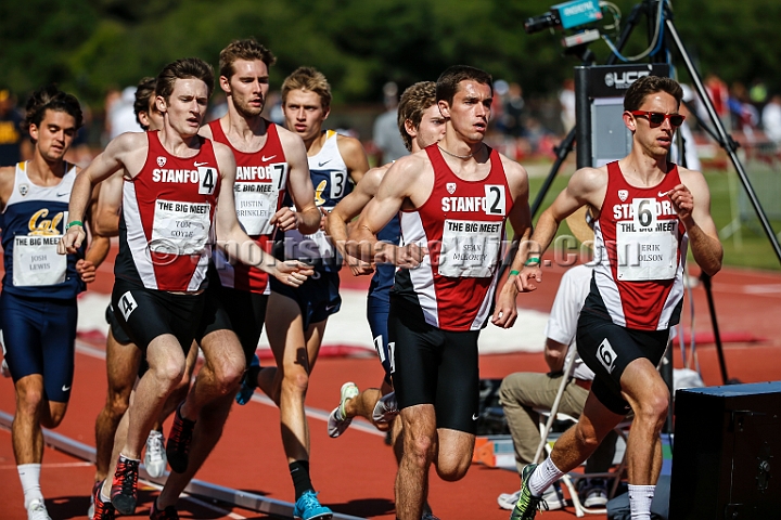 2015BigMeet033.JPG - Apr 11, 2015; Stanford, CA, USA; The 121st Stanford vs California Big Meet