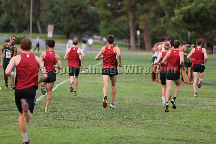 2015FresnoXC-042.JPG - Sept. 11, 2015, Fresno State Cross Country Invitational, Woodward Park, Fresno, California..